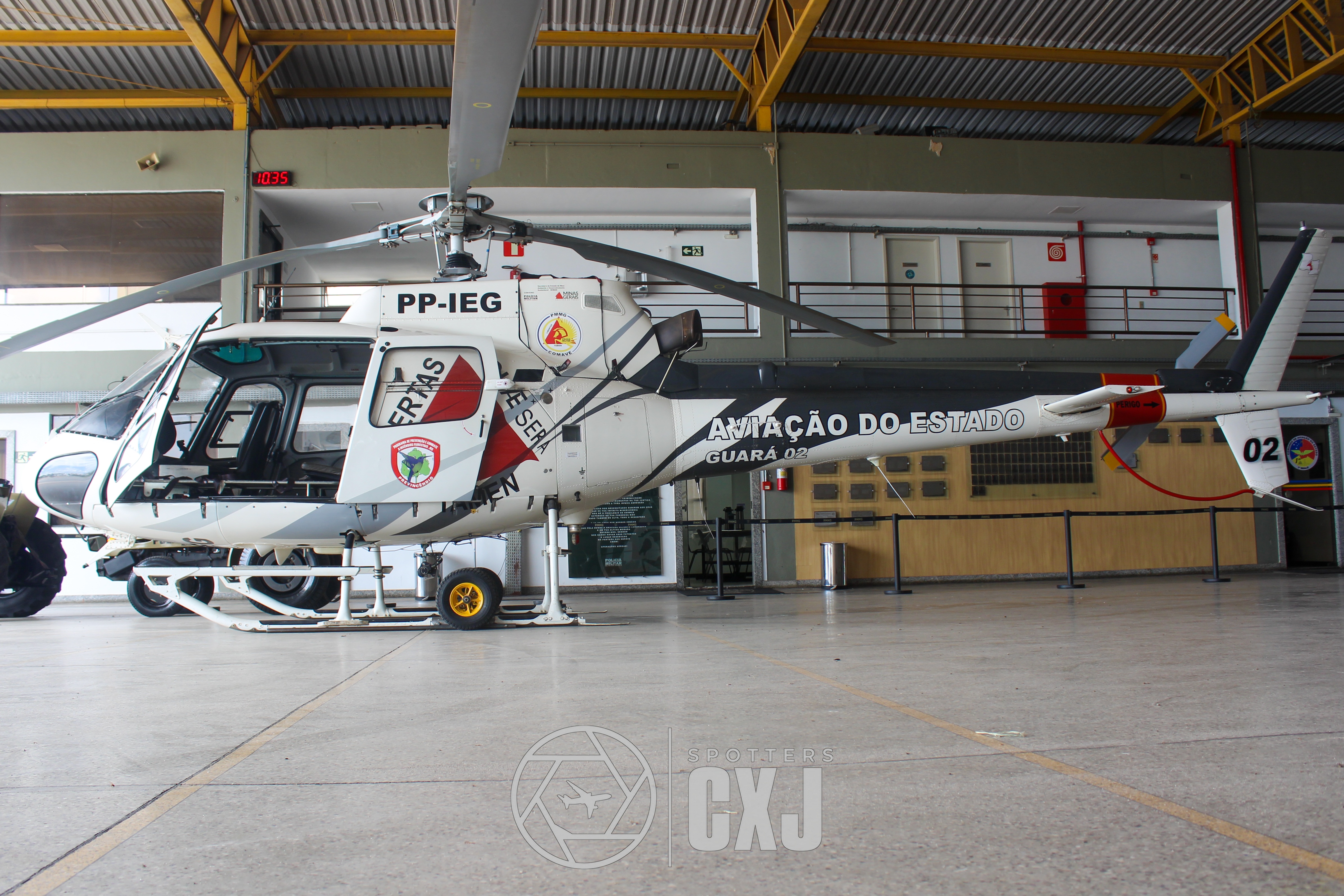 AS 350 B2 · AS50 · PP-IEG · Pampulha - Carlos Drummond de Andrade Airport (PLU / SBBH) — Belo Horizonte / BR — -19.85074, -43.950316